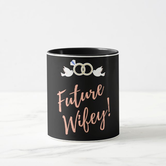 Caneca Amor de futura esposa  (Centro)