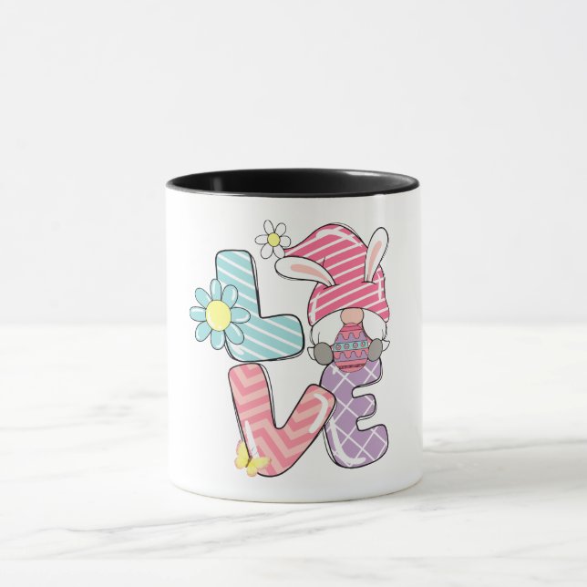Caneca Amor de Gnome Páscoa (Centro)