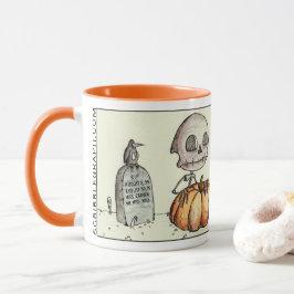 Caneca Amor de Halloween (homenagem a Wes Craven)
