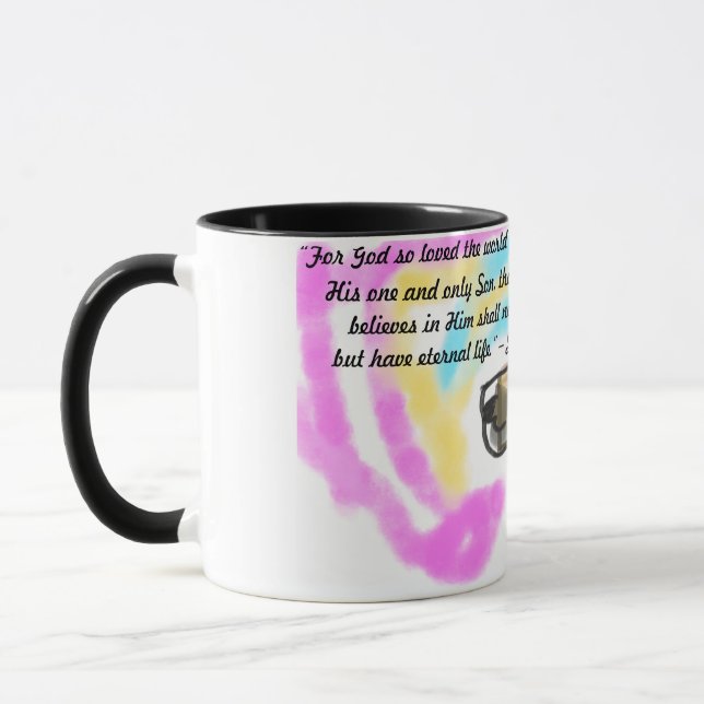 Caneca amor de jesus  (Esquerda)