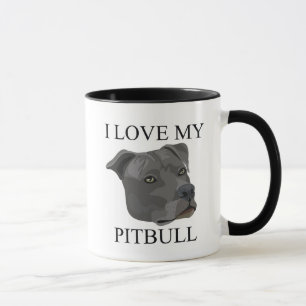 Caneca Amor de PITBULL!