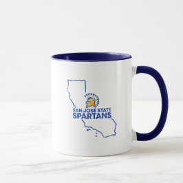 Caneca Amor de Spartans do estado de San Jose