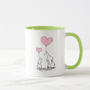 Caneca Amor do elefante