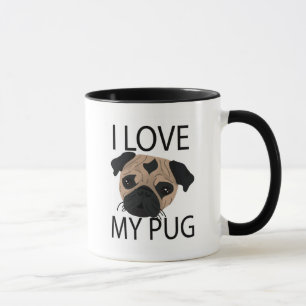 Caneca Amor do Pug!