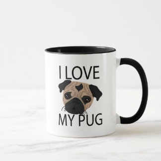Caneca Amor do Pug!