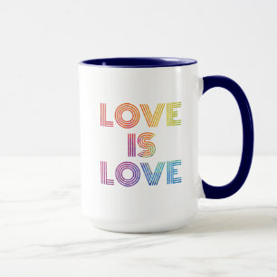 Caneca Amor é Amor Tiras Modernas