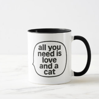 Caneca Amor e gato