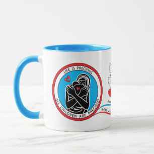 Caneca Amor e Proteção 2 Vermelho_