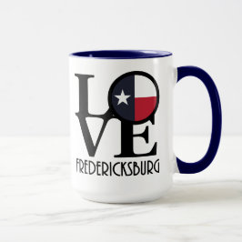 Caneca AMOR Fredricksburg Texas 15oz