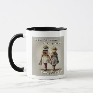Caneca Amor Irmã — promessa minúscula