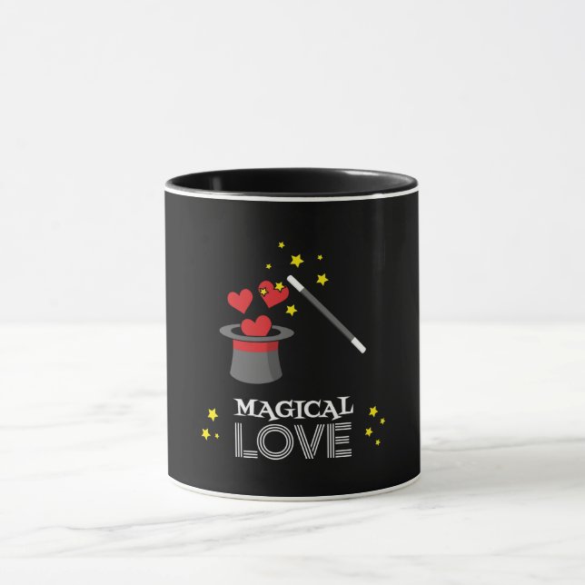Caneca Amor Mágico - Branco (Centro)