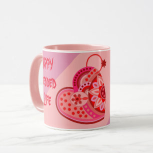 CANECA AMOR MUG PARA CASAL DE CASAMENTO