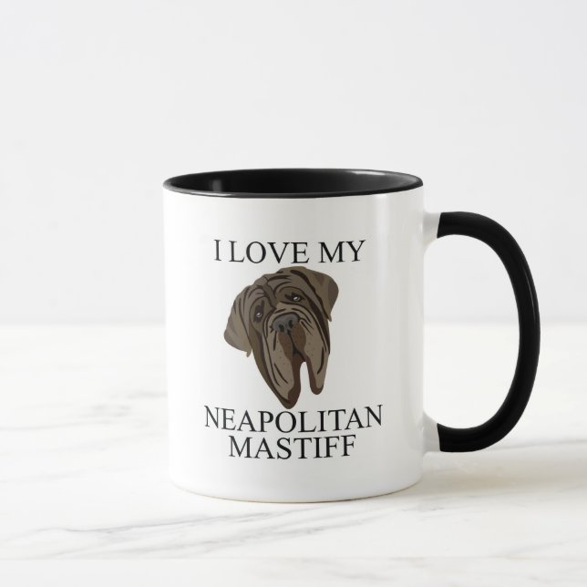 Caneca Amor NAPOLITANA do MASTIFF! (Direita)