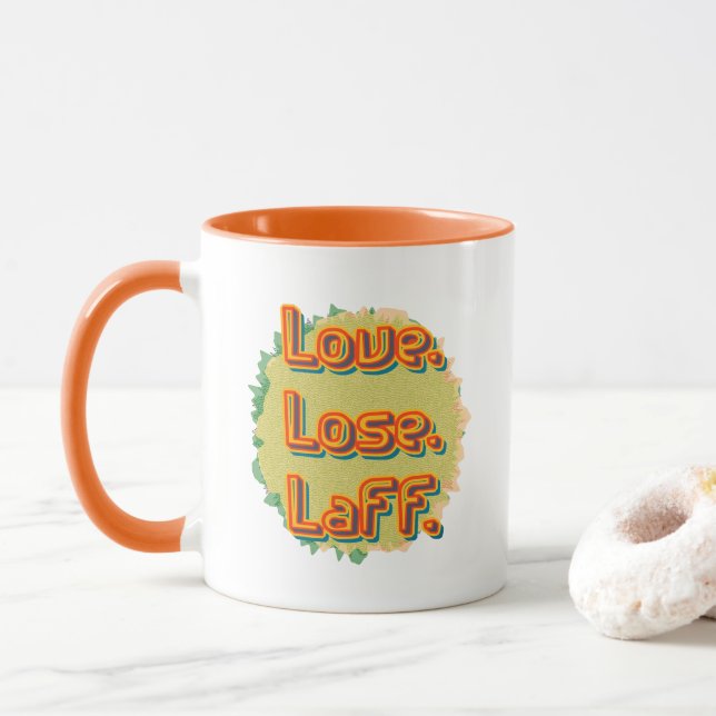 Caneca Amor. Perder. Laff. Gfx-03 (Com Donut)