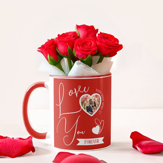 Caneca Amor Personalizado Você Para Sempre Dia de os namo (Criador carregado)