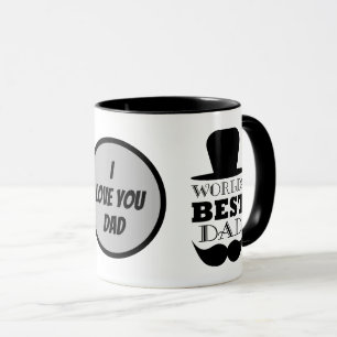 Caneca Amor que do pai do mundo o melhor você agride