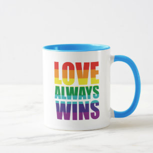 Caneca Amor sempre ganha
