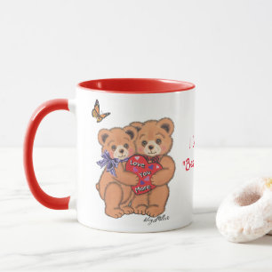 Caneca Amor, Ursos Te Amo Mais