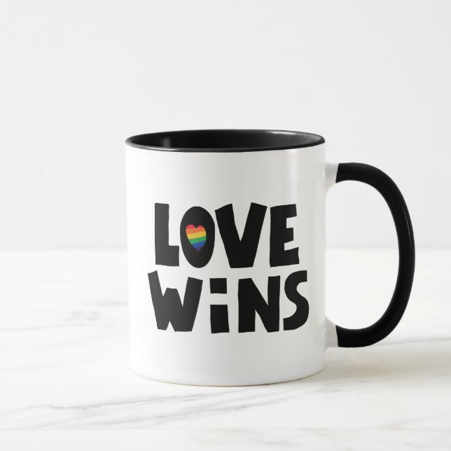 Caneca Amor vence (Direita)