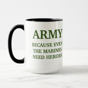 CANECA AMRY BEQUASE ATÉ AS MARINAS PRECISAM DE HERÓIS MUG