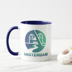 Caneca Amsterdã Países Baixos Europa