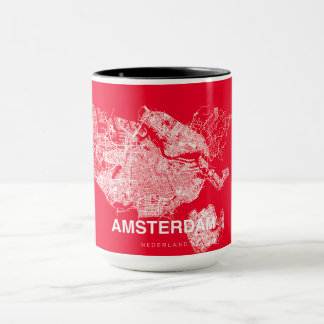 Caneca Amsterdam map