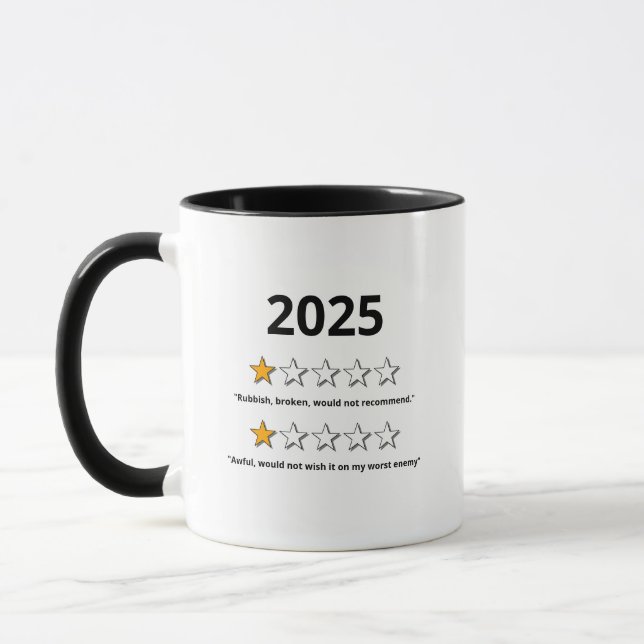 Caneca Análise Ruim Engraçada 2022 (Esquerda)