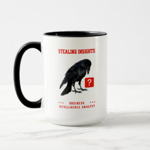 Caneca Analista de Inteligência de Negócios Crow