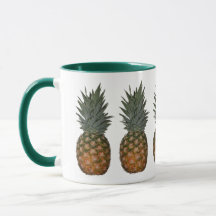 Ananases numa Mug de Linha