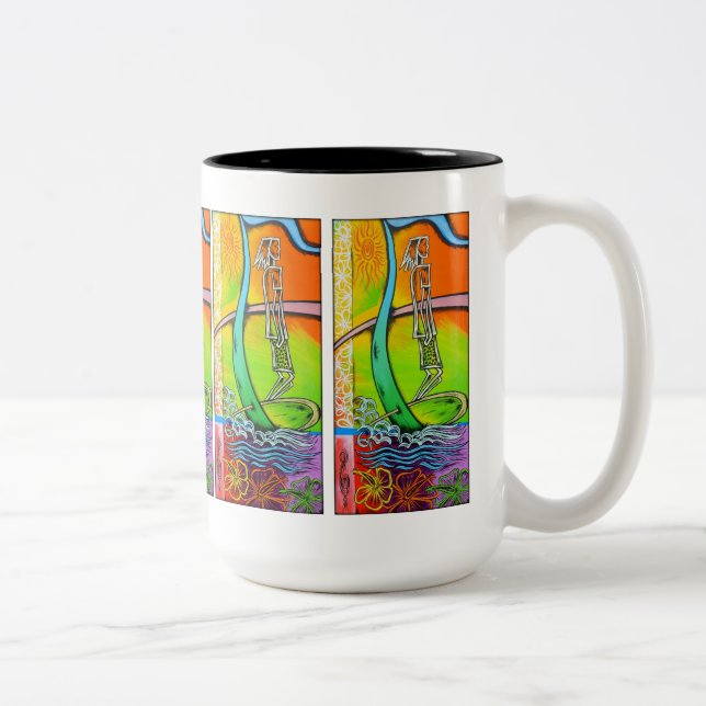 Caneca anca de Longboard (Direita)