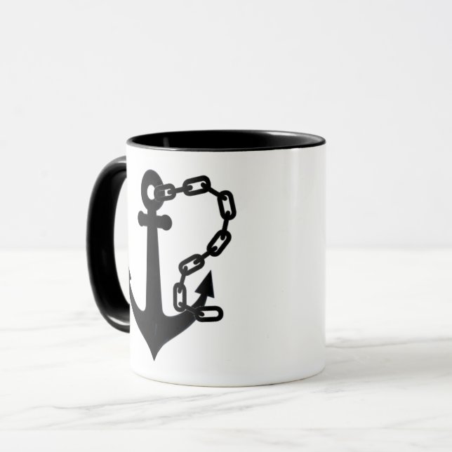 Caneca Âncora de Mug (Frente Esquerda)