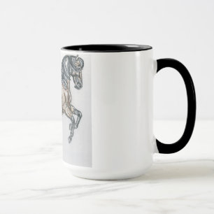Caneca andaluza do cavalo