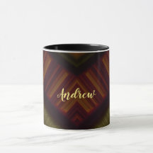 ANDREW ~ GLOSSY 3D Glossy Black Brown Green