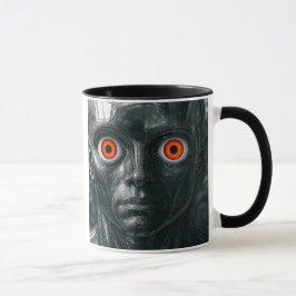 Caneca Androïde yeux lumineux