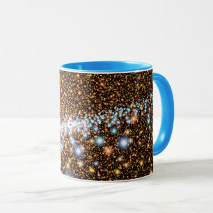 Caneca Andromeda Black Hole Blue Stars - Conceito de Arti