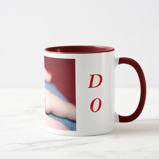 Caneca Anel Casado Eu Faço Mug - Personalizável (Direita)