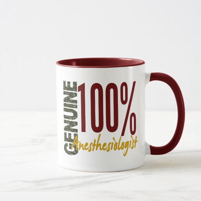 Caneca Anesthesiologist genuíno (Direita)