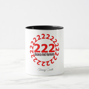 Caneca Angel Number 22 - Balance, Harmony & Alignment