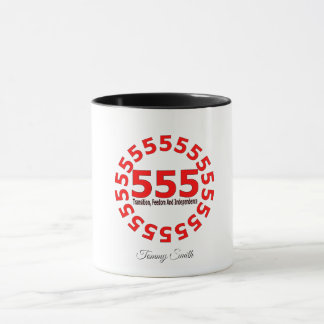 Caneca Angel Number 555 - Embrace Change