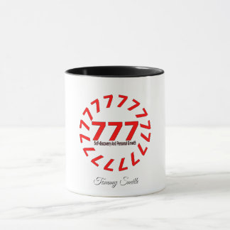 Caneca Angel Number 77 - Sorte e Despertar Espiritual