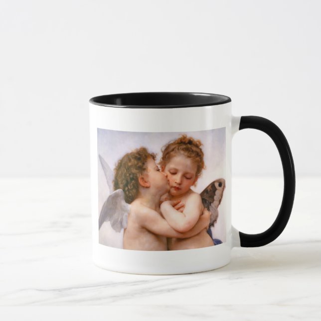 Caneca Angels First Biss, Bouguereau Fine Art (Direita)