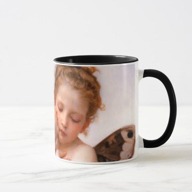 Caneca Angels First Kiss, Bouguereau (Direita)