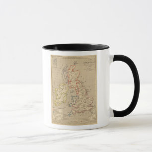 Caneca Angleterre, Ecosse, Irlande et Man en 1100