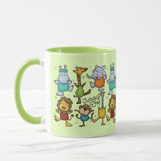 Caneca Animais De Exercício Jungle Gym (Esquerda)