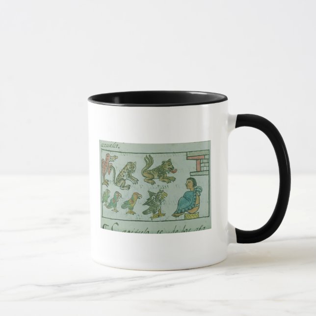 Caneca Animais do imperador asteca (Direita)