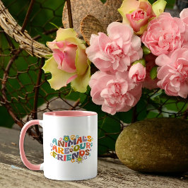 Caneca Animais são nossos amigos 