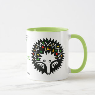 Caneca Animais selvagens - Cute ECHIDNA - Vida selvagem -