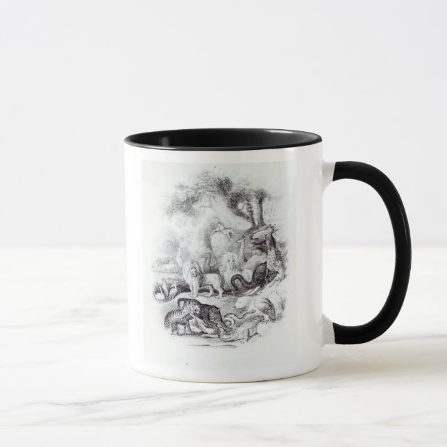 Caneca Animais selvagens 'de uma história da terra (Direita)