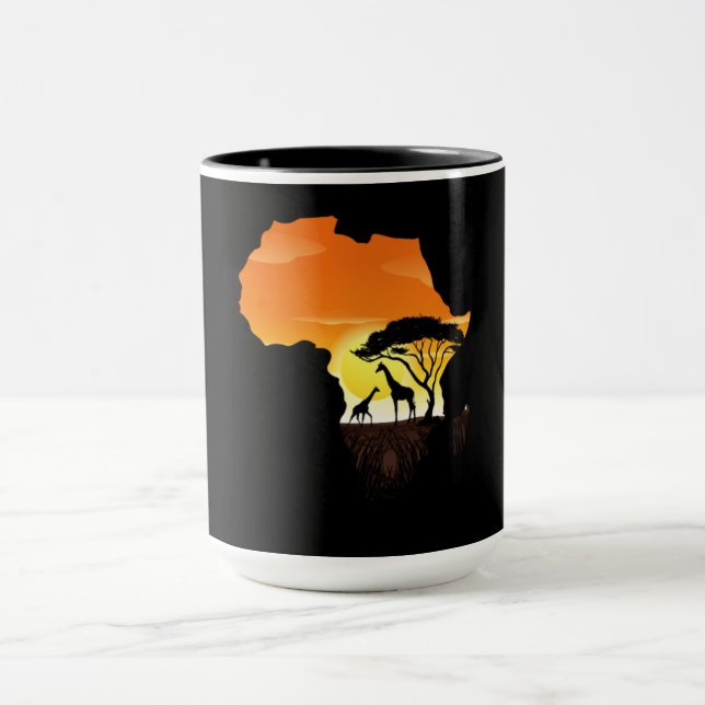 Caneca animal Giraffe Africa (Centro)