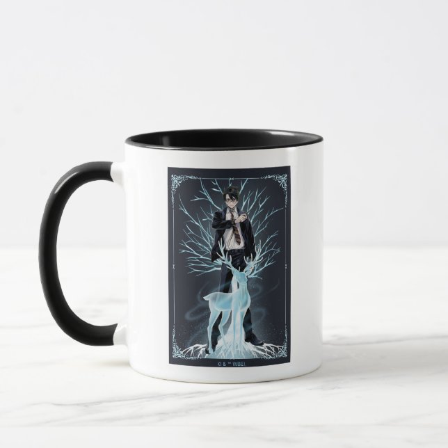 Caneca Anime HARRY POTTER™ Stag Patronus (Esquerda)